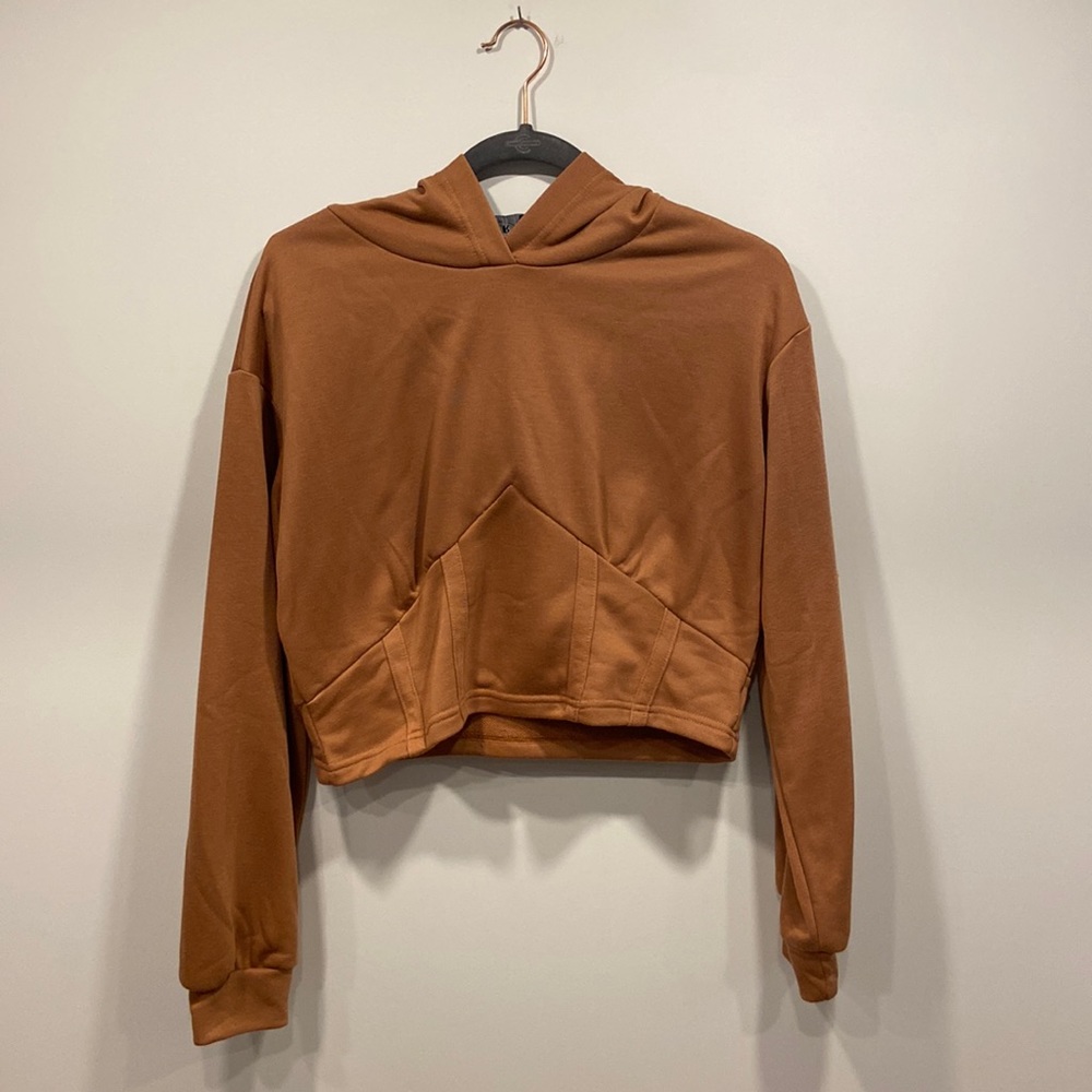 Cropped hoodie